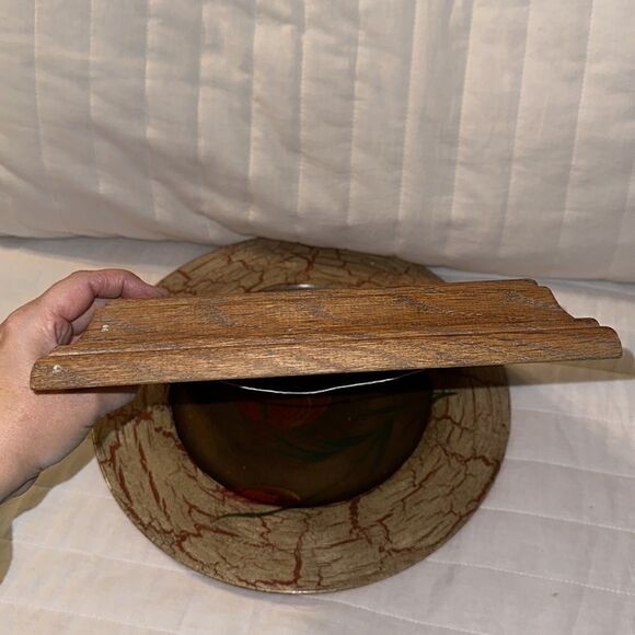 Vintage Stacked Wooden Frame with a Lighthouse Coastal Home Print - Picture 4 of 7